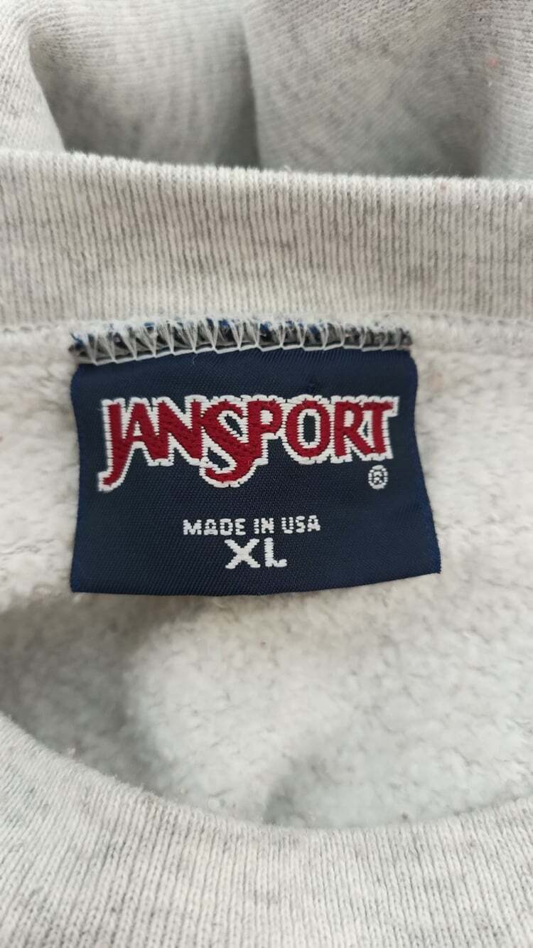 JANSPORT Size XL RIT Dad Grey Sweatshirt Rochester Institute Of Technology 80s - Picture 10 of 13